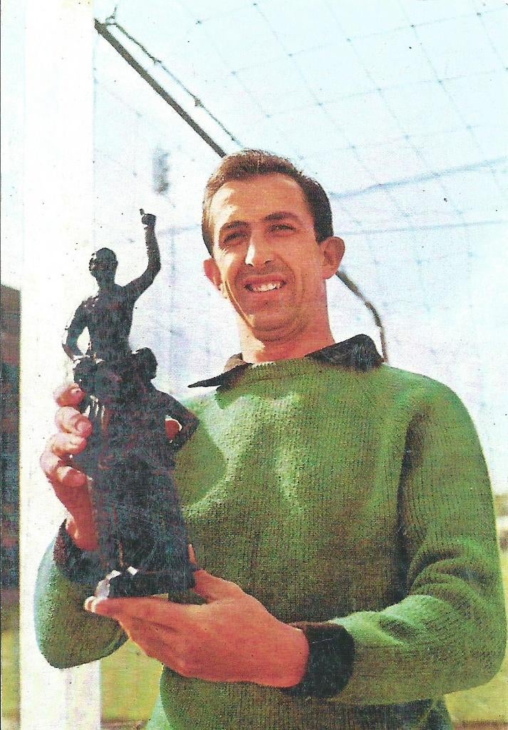 1967 persfoto - Eddy Pieters Graafland Feyenoord, Verzenden, Zo goed als nieuw, Feyenoord, Overige typen