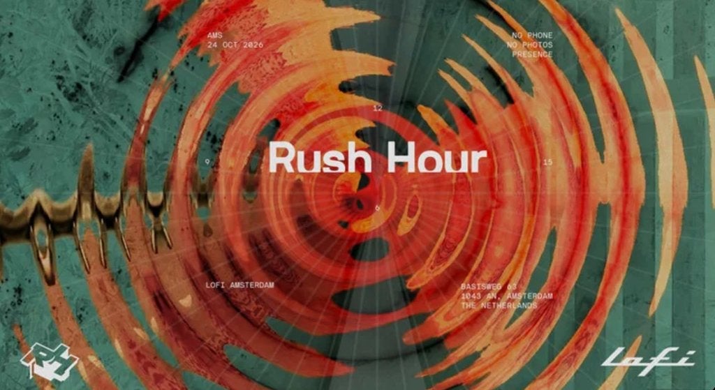Rush hour lofi 24-10 ADE (2X ticket), Tickets en Kaartjes, Twee personen, Oktober