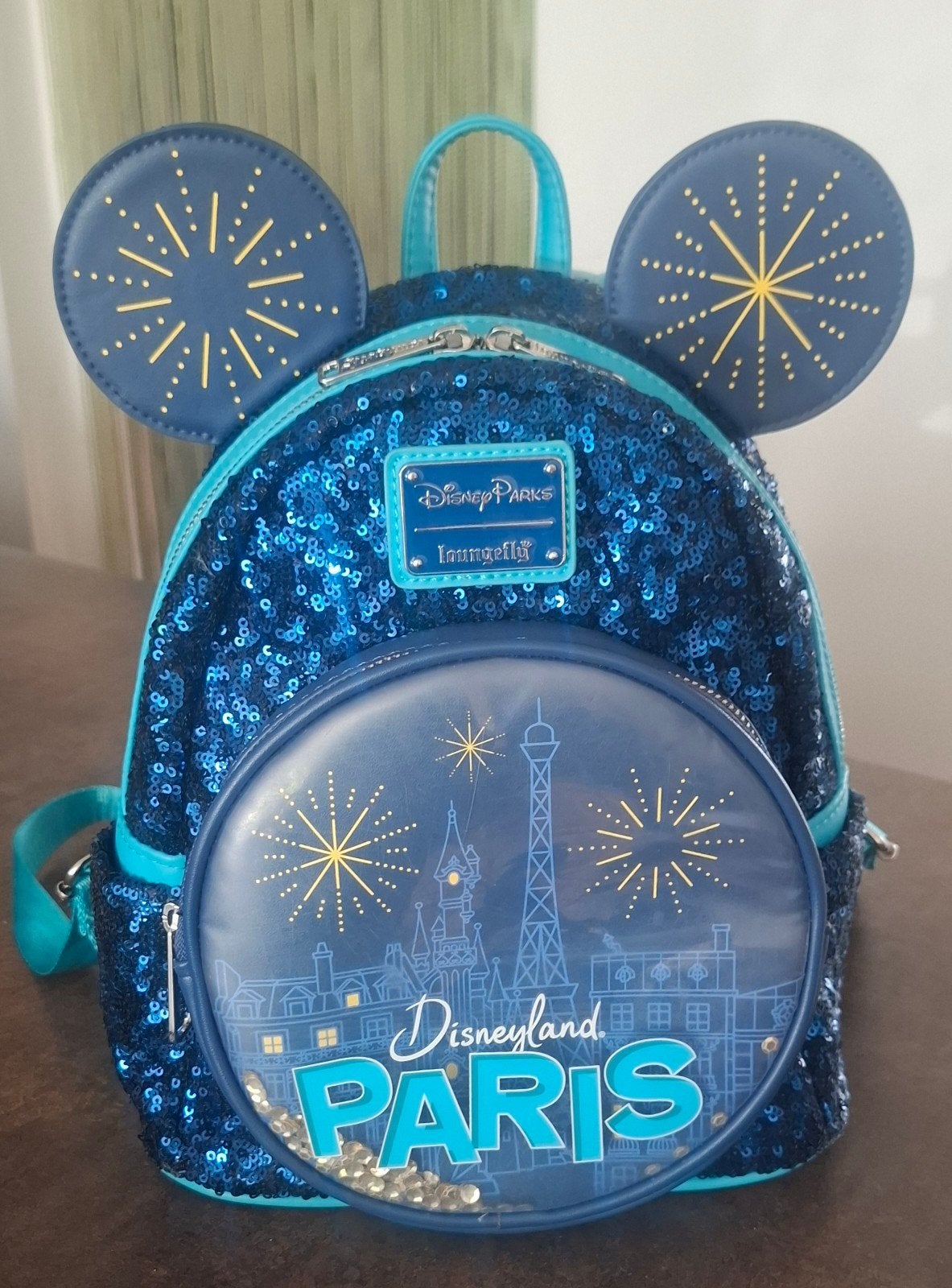 Disney Parks Loungefly Rugzak Disneyland Parijs Pailletten, Ophalen of Verzenden