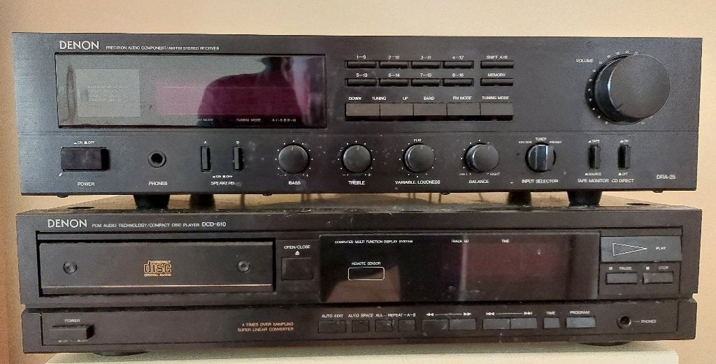 Denon HiFi stereo systeem, Ophalen, Gebruikt, Denon, Cd-speler