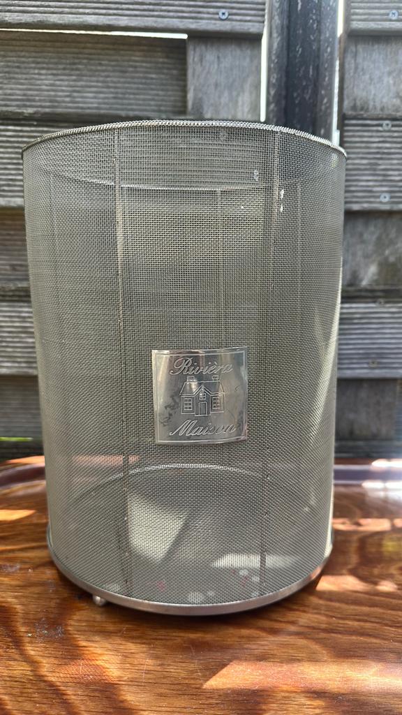 Riviera Maison windlicht/ kaars, Ophalen, Gebruikt, Overige materialen, Minder dan 25 cm