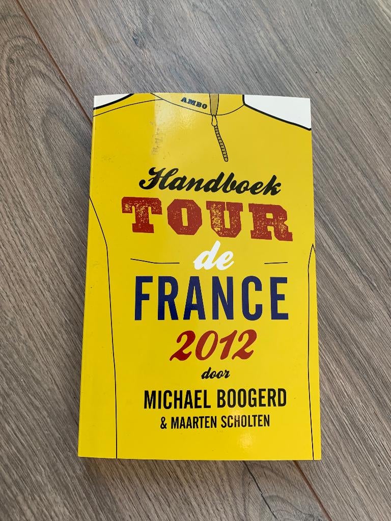 Tour de France handboek uit 2012, Ophalen of Verzenden, Zo goed als nieuw, Lopen en Fietsen