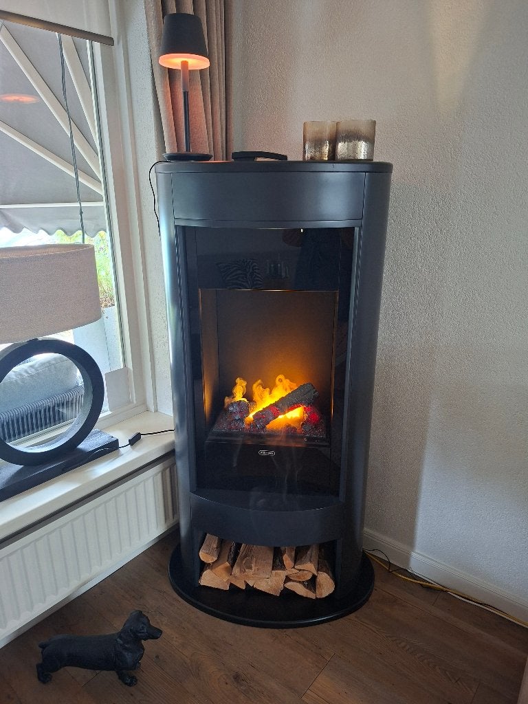 Dimplex Verdi Black (Opti-myst),  waterdamphaard, Huis en Inrichting, Ophalen, Zo goed als nieuw, Vrijstaande haard, Elektrische haard