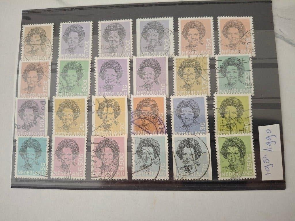 Beatrix zegels, Postzegels en Munten, Ophalen of Verzenden, Gestempeld