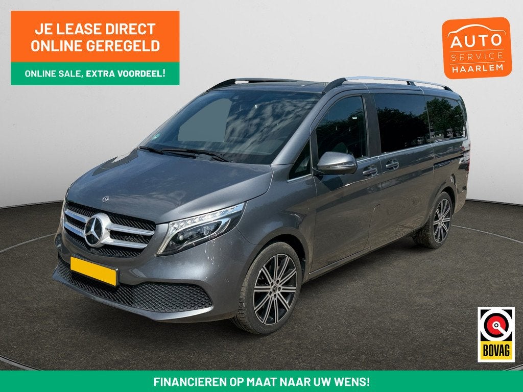 Mercedes-Benz V-Klasse 300d Lang Avantgarde 7 Pers, Burmeste, Auto's, Mercedes-Benz, Achterwielaandrijving, Gebruikt, Met garantie (alle)
