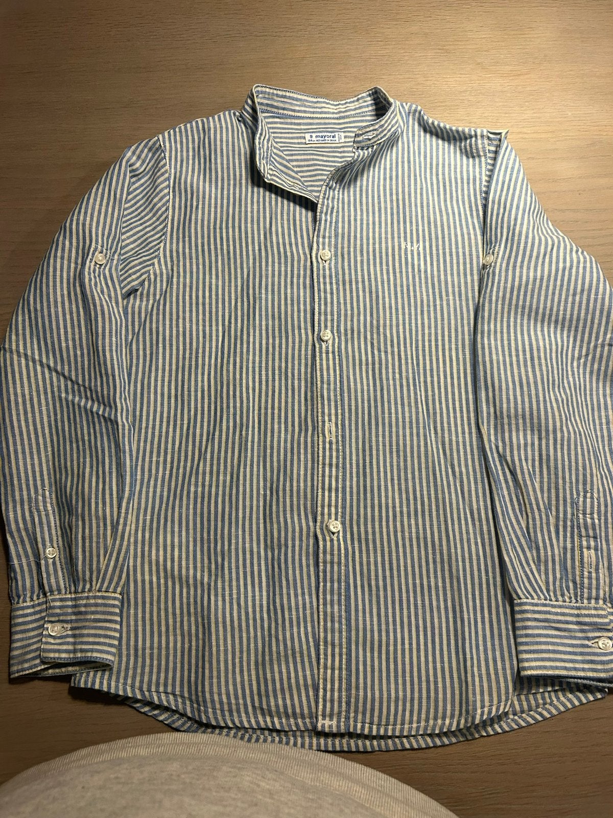 Overhemd/blouse maat 134 Mayoral, Ophalen of Verzenden, Zo goed als nieuw, Jongen, Overhemd of Blouse