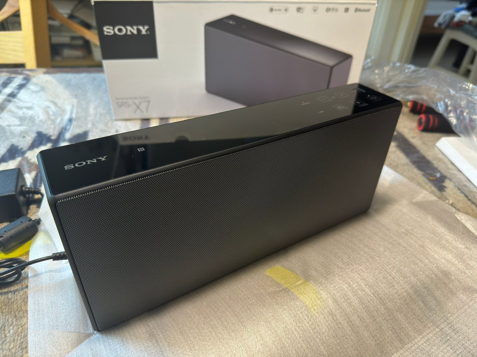 Sony Bluetooth speaker SRS X7, Audio, Tv en Foto, Ophalen of Verzenden, Draagbare speaker, Sony, Minder dan 60 watt