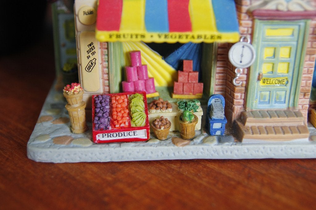 Lemax kersthuisje. Anderson Family Grocery Store Kerstdorp, Diversen, Kerst, Ophalen of Verzenden, Gebruikt
