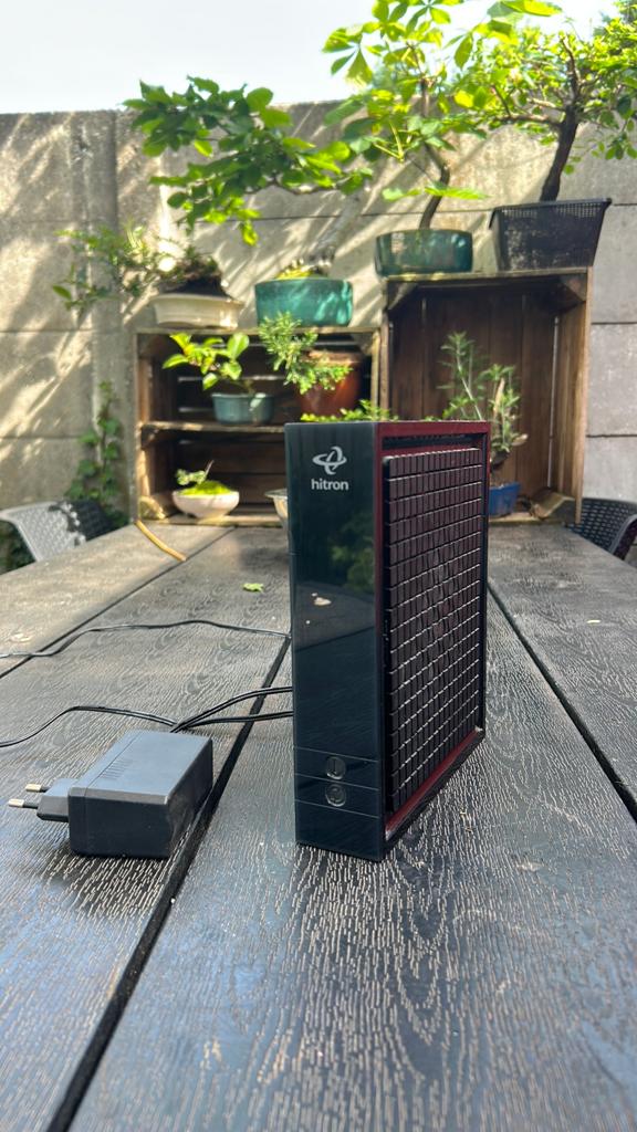 Nitron modem, Ophalen, Zo goed als nieuw