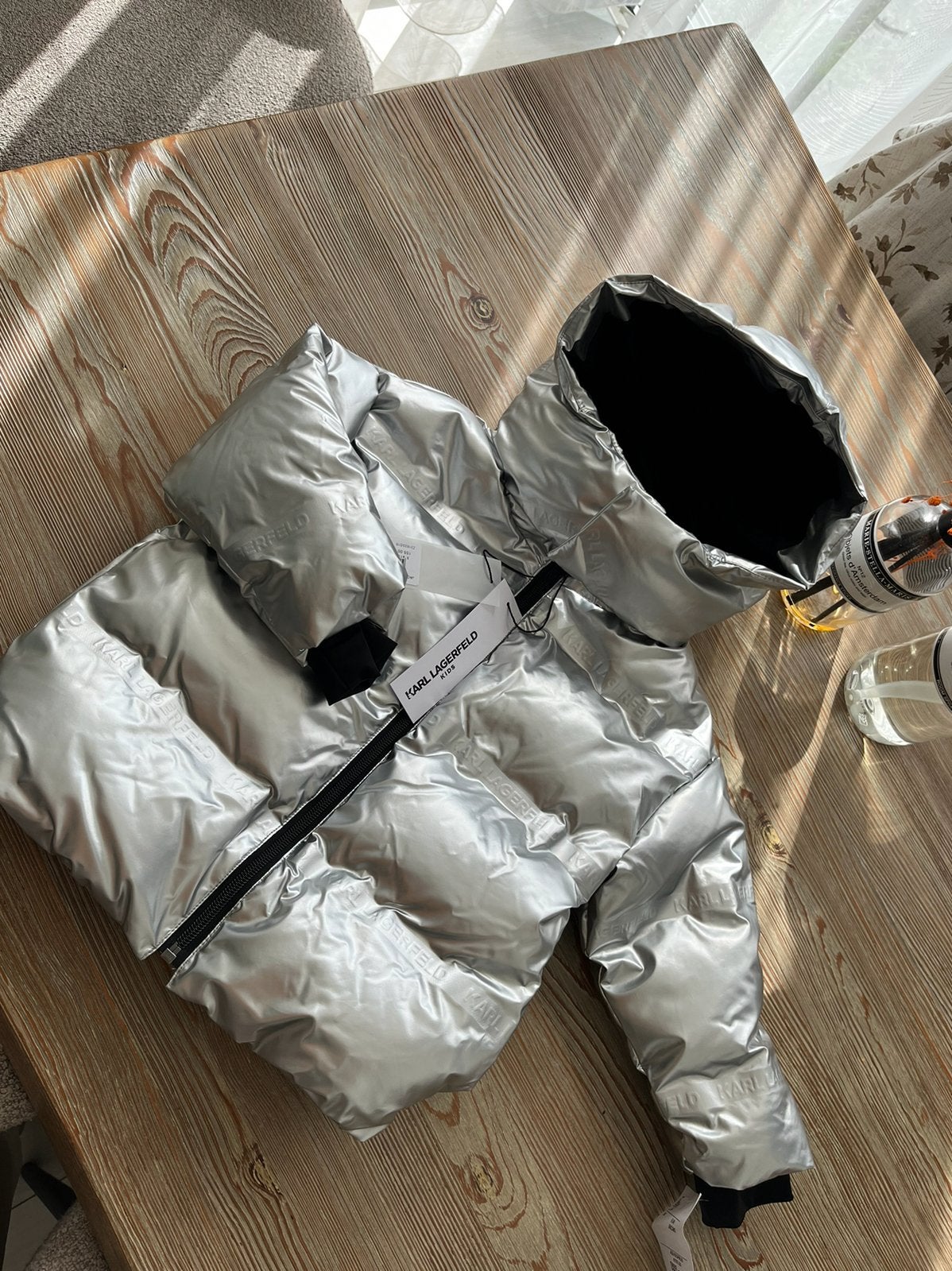 Karl lagerfeld winterjas mt 4jaar/104 nieuw, Ophalen of Verzenden, Nieuw, Meisje, Jas