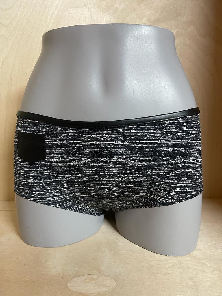 Marie jo l aventure short maat 42 model 052- 1533, Kleding | Dames, Verzenden, Zwart, Broekje of Short
