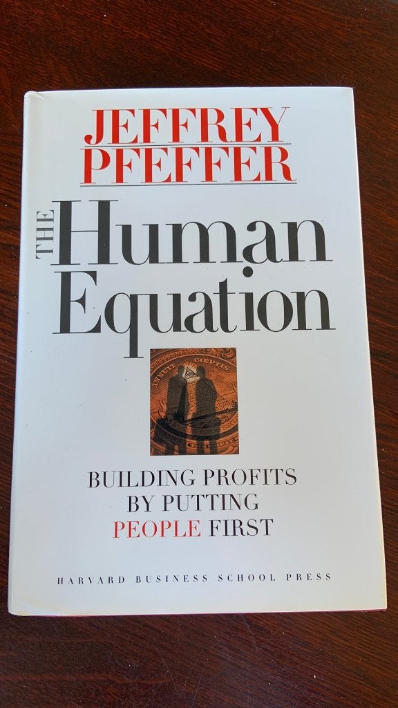 The human equation - Jeffrey Pfeffer, Ophalen of Verzenden