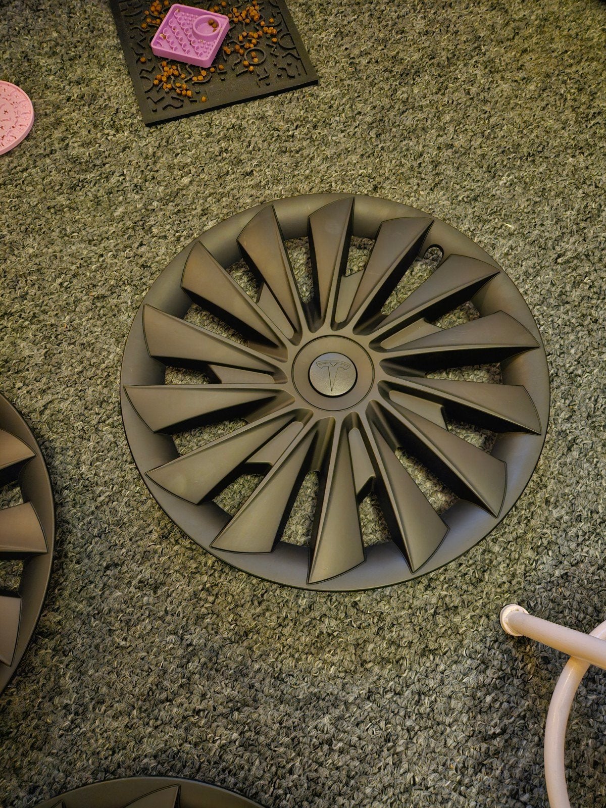 Tesla Turbine Hubcaps 18 inch - Gebruikt, Ophalen of Verzenden, Gebruikt