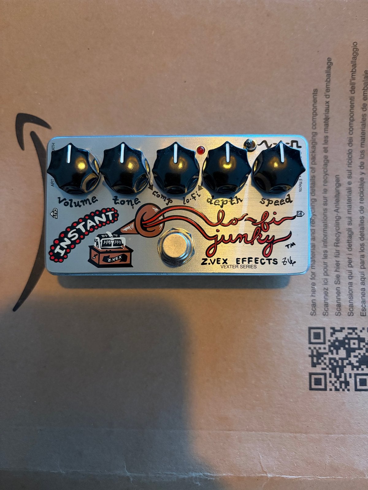 Z.Vex Instant Lo-Fi Junky Vexter Series, Ophalen of Verzenden, Zo goed als nieuw, Overige typen
