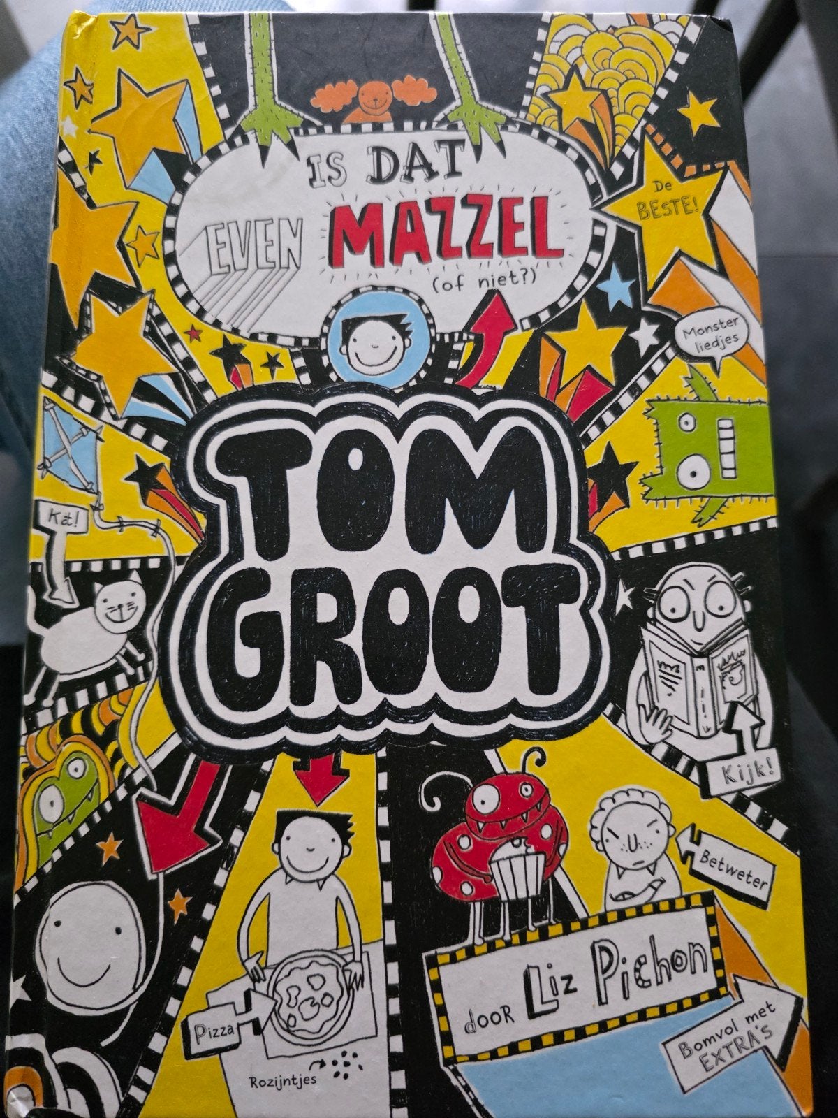 Tom Groot: Is dat even mazzel (of niet?) - Liz Pichon, Ophalen of Verzenden, Gelezen, Liz Pichon, Fictie