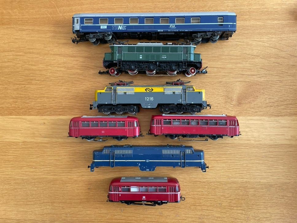 Te koop: Diverse sloopdelen., Wisselstroom, Verzenden, Analoog, Märklin