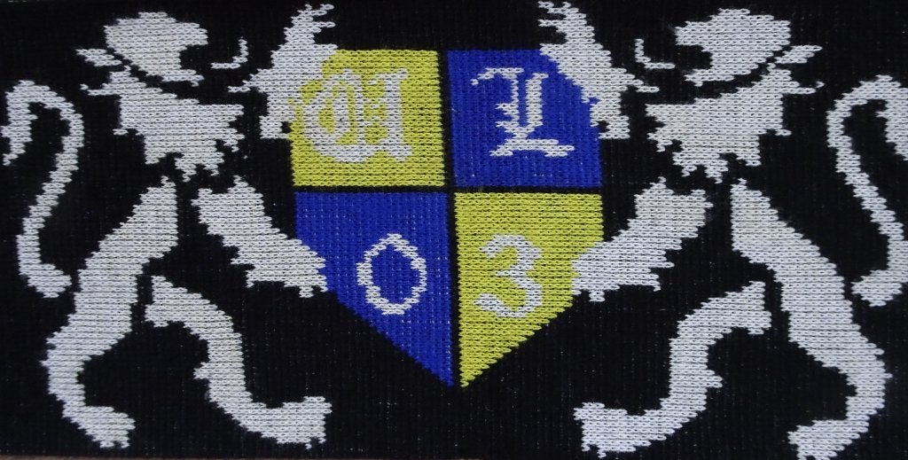 sjaal Cambuur Leeuwarden (Ultras Leovardia), Ophalen of Verzenden, Zo goed als nieuw, Overige binnenlandse clubs, Vaantje of Sjaal