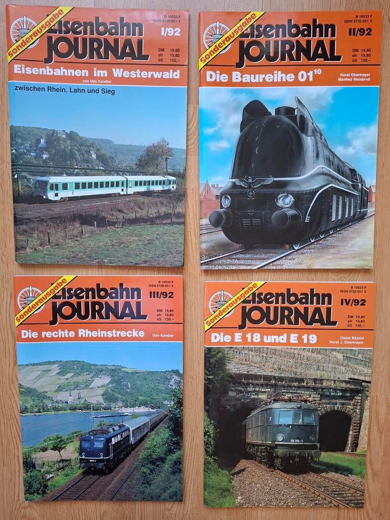 Eisenbahn Journal Speciaal 1992 trein locomotief spoorwegen, Ophalen of Verzenden, Gelezen, Trein