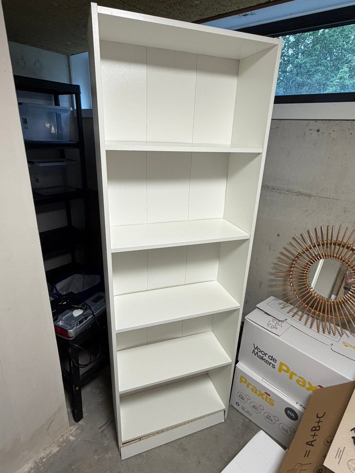 Ikea Billy Boekenkast - Wit, Huis en Inrichting, Kasten | Boekenkasten, Ophalen, Met plank(en), Gebruikt, 200 cm of meer