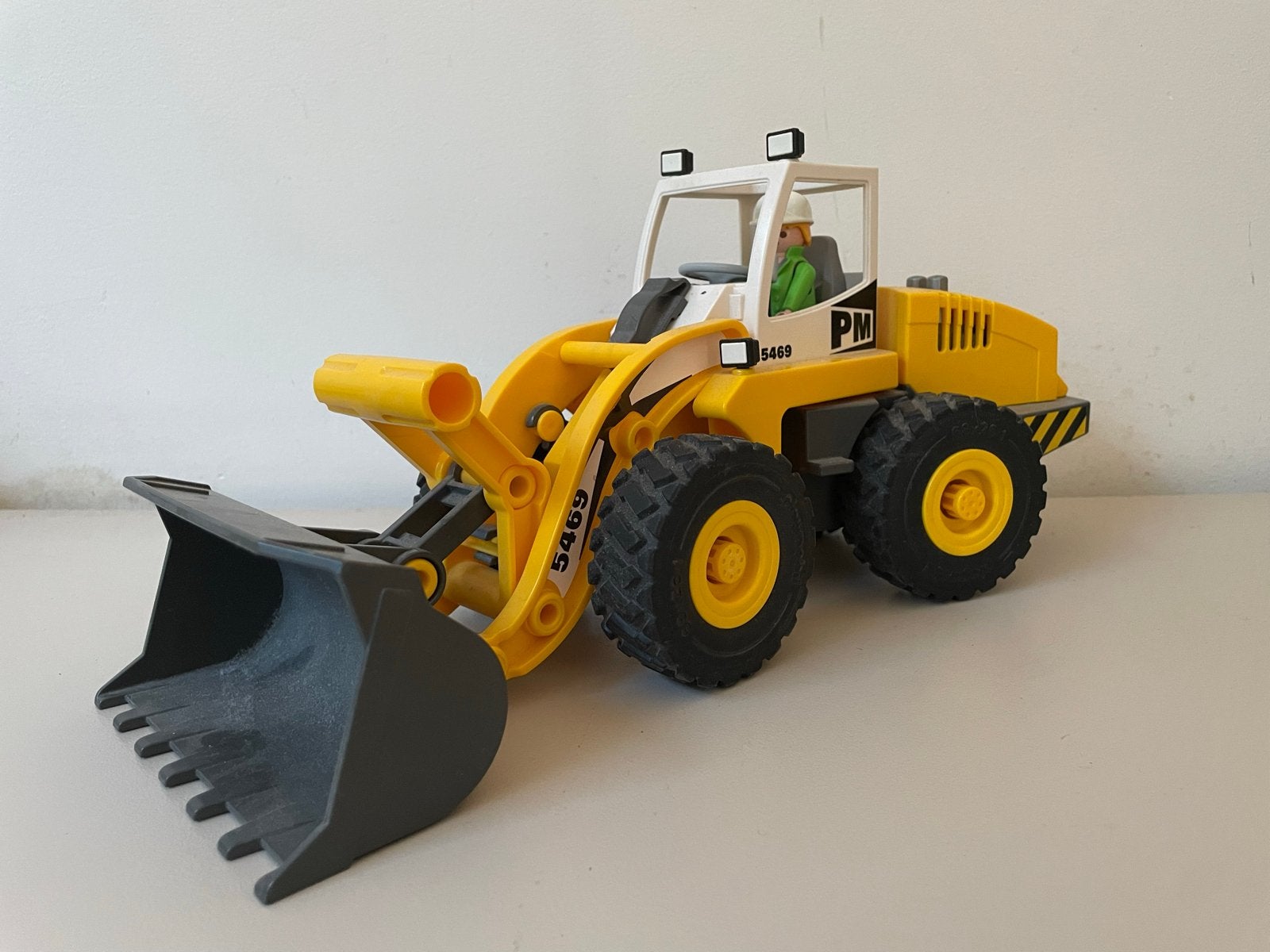 Playmobil 5469 bulldozer met figuur, Ophalen, Gebruikt