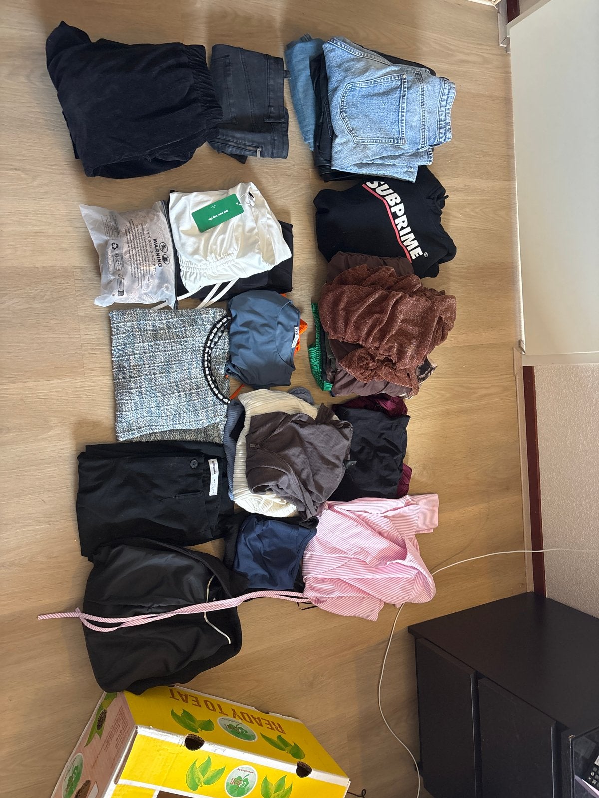 Grote kledingbundel: broeken, truien, shirts en meer!, Kleding | Dames, Overige Dameskleding, Ophalen of Verzenden, Gedragen