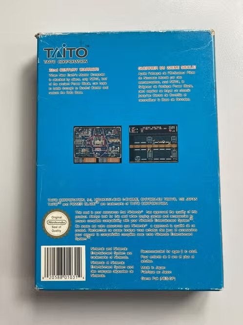 Power Blade Nintendo NES PAL-B CIB, Spelcomputers en Games, Avontuur en Actie, Gebruikt, 1 speler, Ophalen of Verzenden
