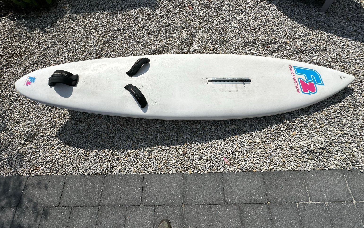 F2 worldcup edition 2.7 m incl boardback, Watersport en Boten, Ophalen, Gebruikt, Met draagtas