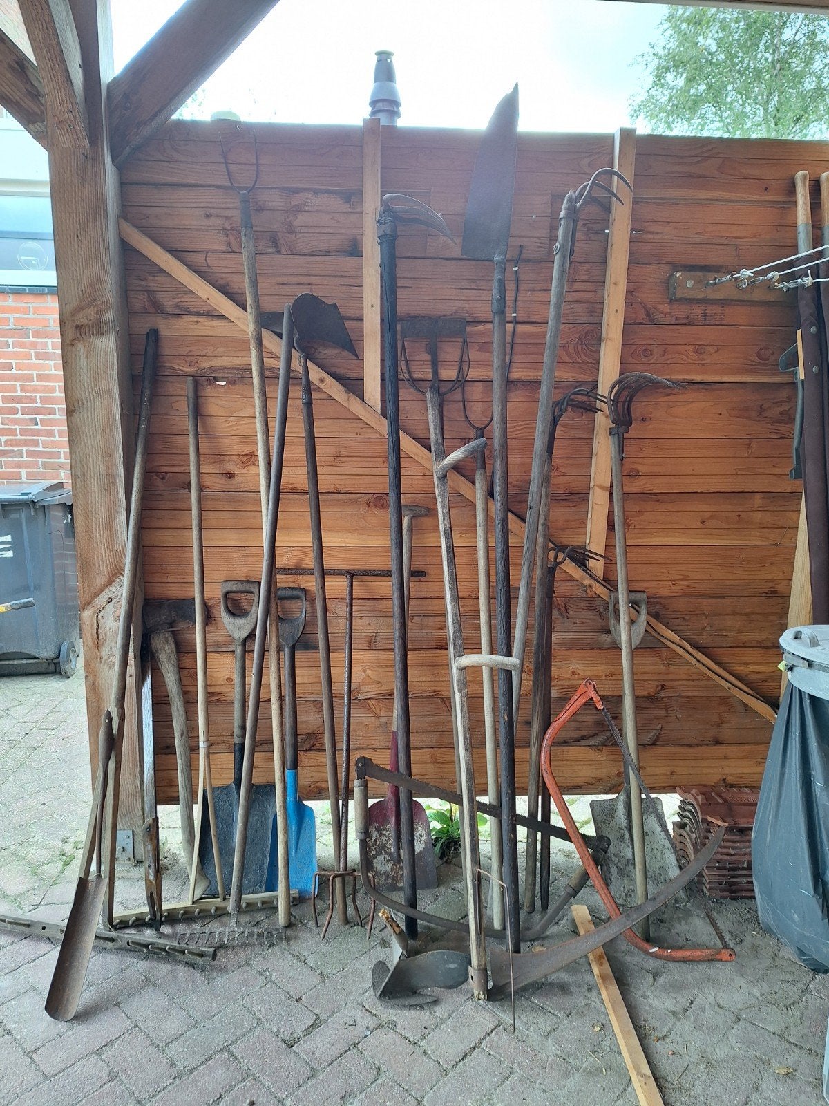 25x Vintage Antiek Curiosa Tuingereedschap € 5,- per stuk, Ophalen