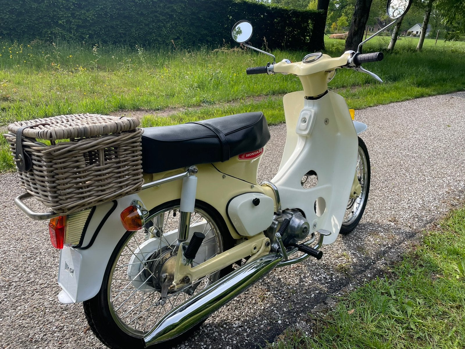 Honda C50, 1971, geheel gereviseerd, Fietsen en Brommers, Ophalen, Gebruikt, Overige modellen, Maximaal 45 km/u