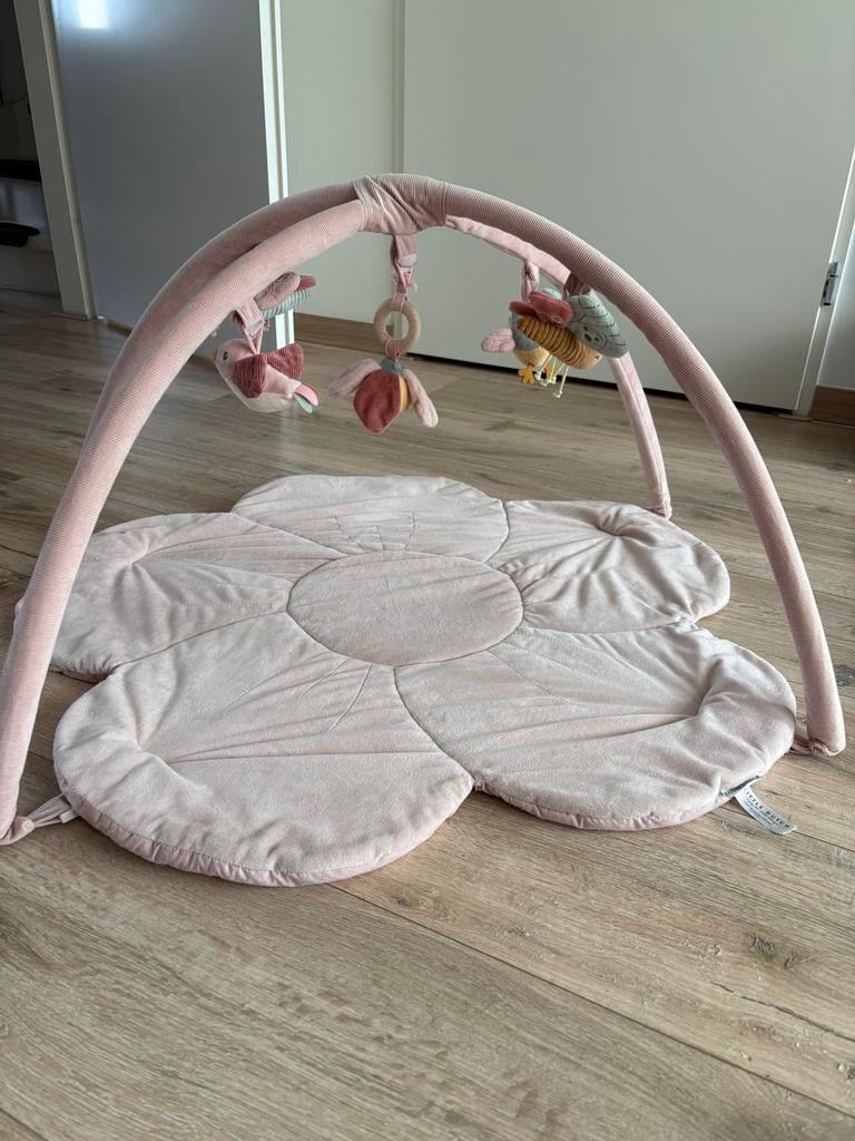 Little Dutch speelkleed roze bloem met speelboog, Ophalen, Zo goed als nieuw
