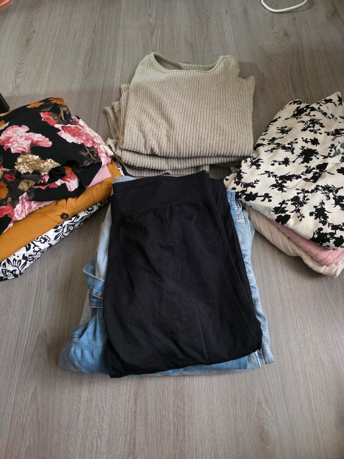 Zwangerschapskleding pakket maat L/XL, Kleding | Dames, Positiekleding, Ophalen, Overige typen, Overige kleuren, Maat 42/44 (L)