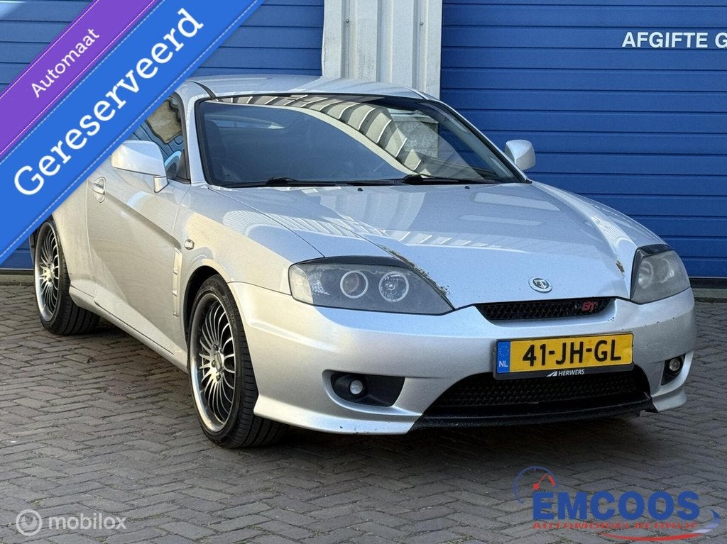 Hyundai Coupé 2.7i V6 FX * Airco * Automaat * Stoelverwarmi, Auto's, Hyundai, Gebruikt, 4 stoelen, 2656 cc, Bedrijf