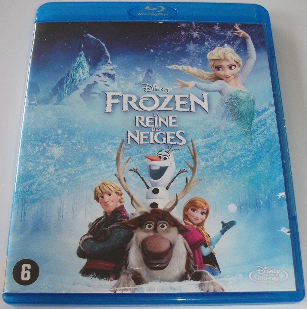 Blu-Ray *** FROZEN *** Walt Disney Gouden Rugnummer 57, Cd's en Dvd's, Blu-ray, Ophalen of Verzenden, Zo goed als nieuw, Tekenfilms en Animatie