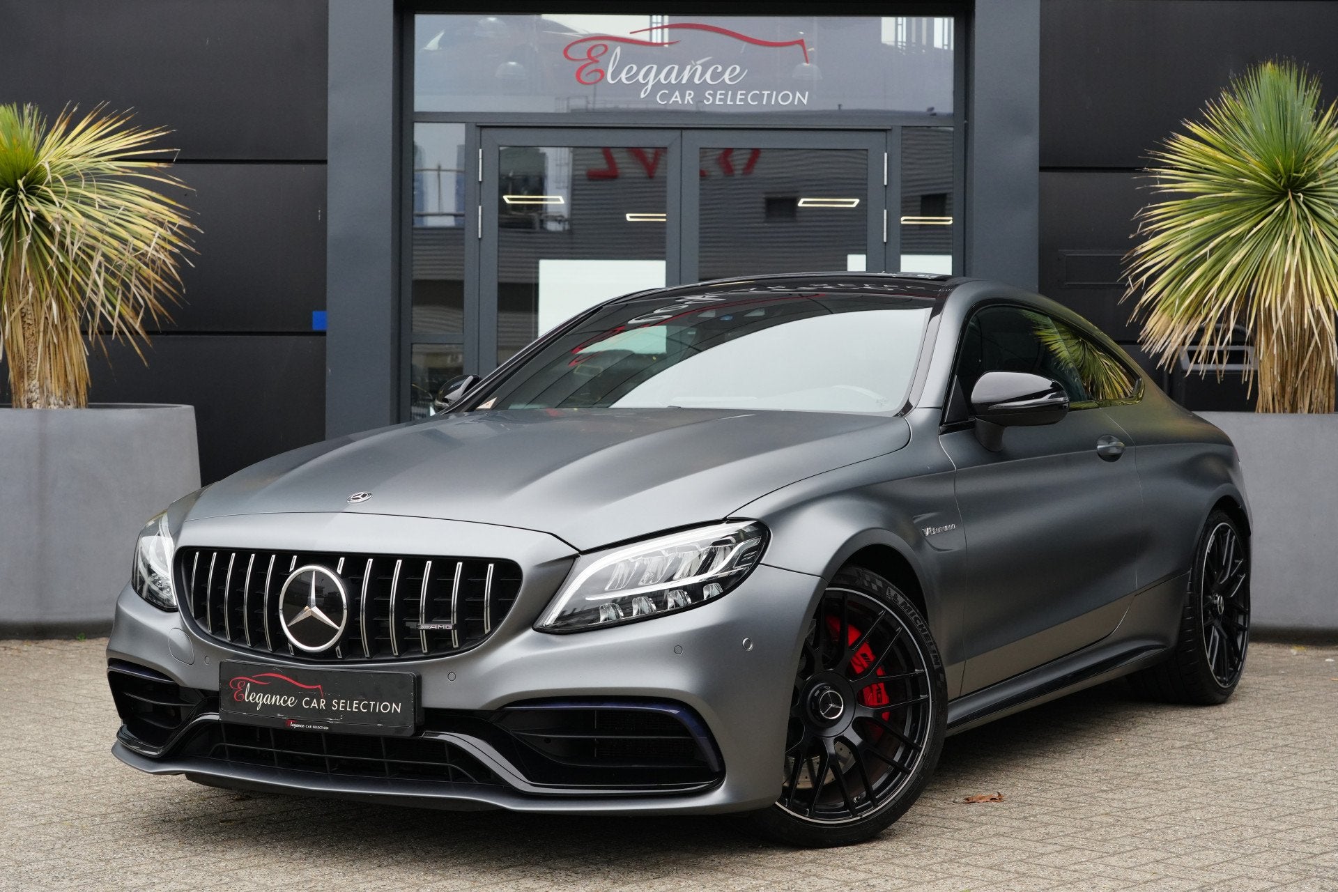 Mercedes-Benz C-Klasse Coupé AMG 63 S 510pk Panoramadak/Bur, Auto's, Automaat, Achterwielaandrijving, Gebruikt, 510 pk