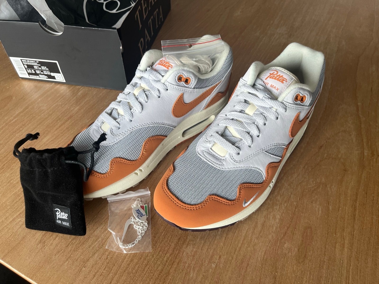 Nike Air Max 1 x Patta Waves Monarch - EU 42.5 (Deadstock), Ophalen of Verzenden, Nieuw, Overige kleuren, Sneakers of Gympen