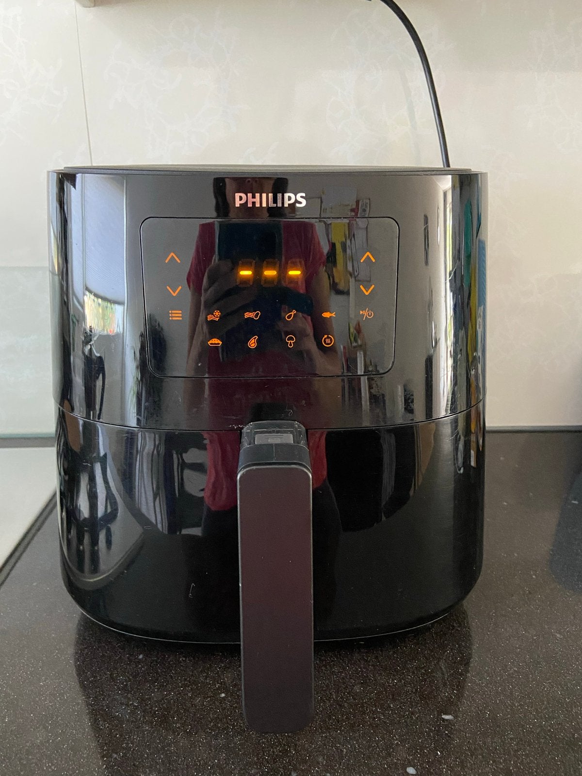 Philips Airfryer HD928X (6,2 L) - Zo goed als nieuw, Ophalen of Verzenden, Zo goed als nieuw, Airfryer, 1000 t/m 1499 gram