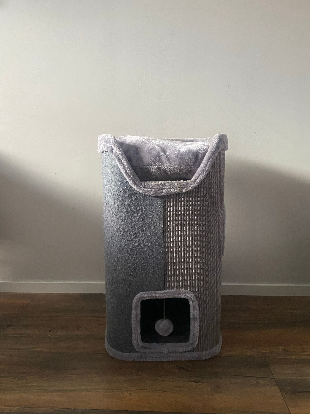 Grijze katten krabton, Ophalen of Verzenden, Gebruikt
