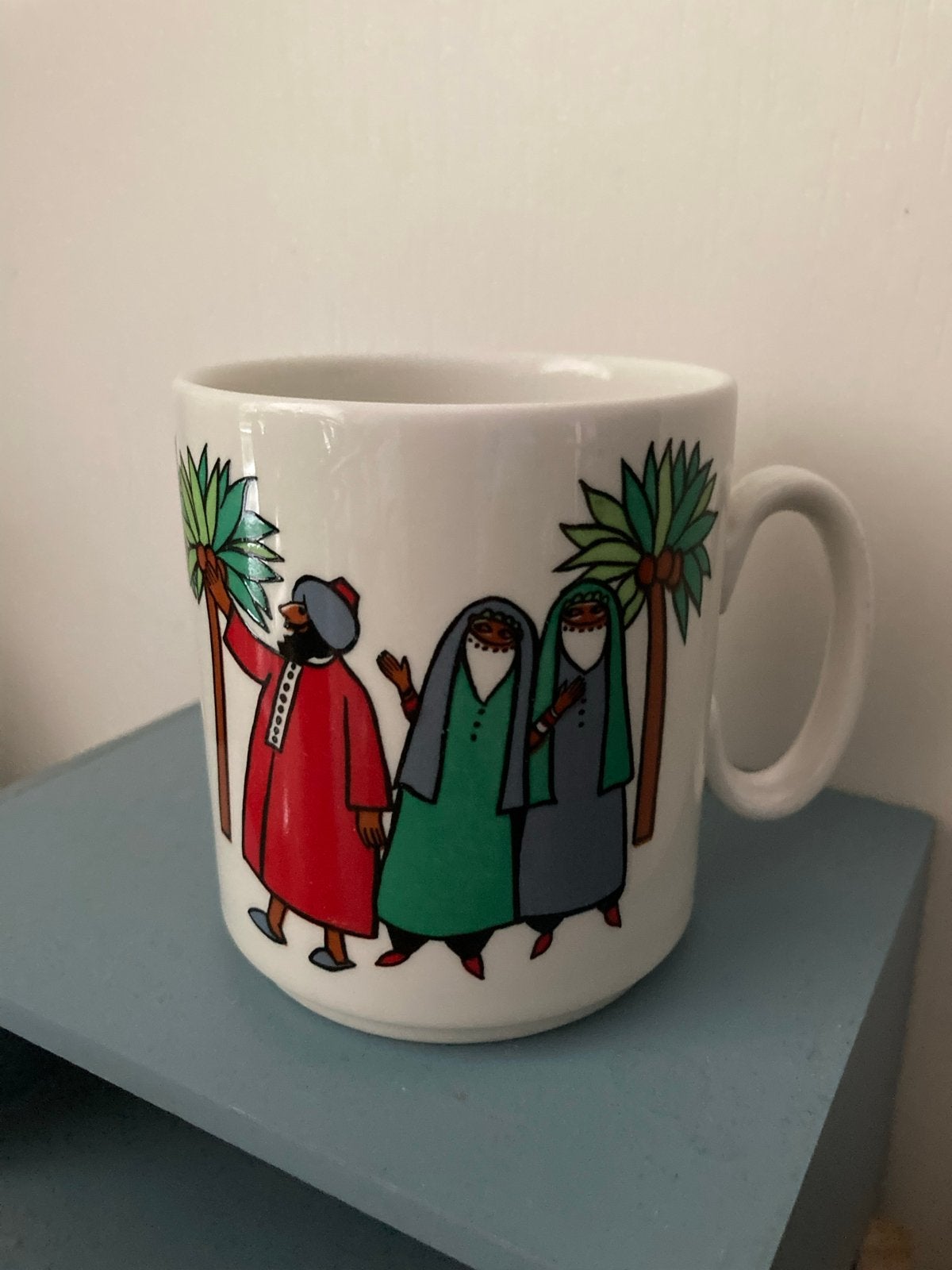 Villeroy & Boch Van Nelle Koffie Mok - Arabische Scène, Ophalen of Verzenden