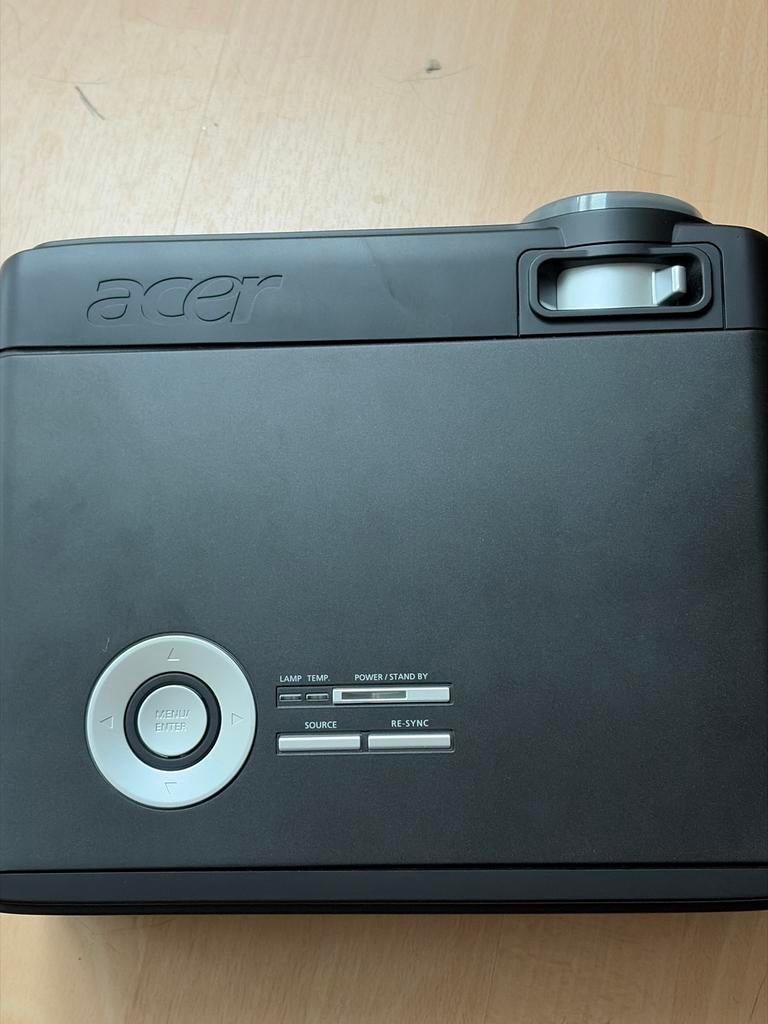 Acer PD125 DLP Beamer Projector met afstandsbediening en tas, Ophalen of Verzenden, Gebruikt, DLP, Overige resoluties