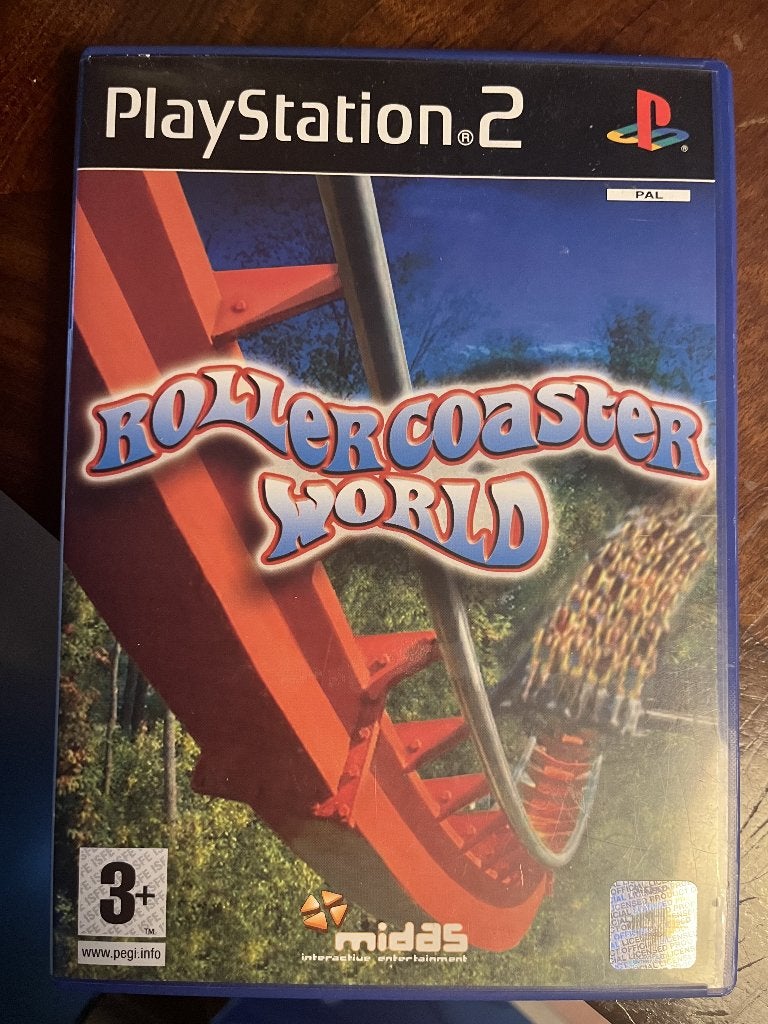 Rollercoaster World, Spelcomputers en Games, Games | Sony PlayStation 2, Gebruikt, 1 speler, Ophalen of Verzenden, Vanaf 3 jaar