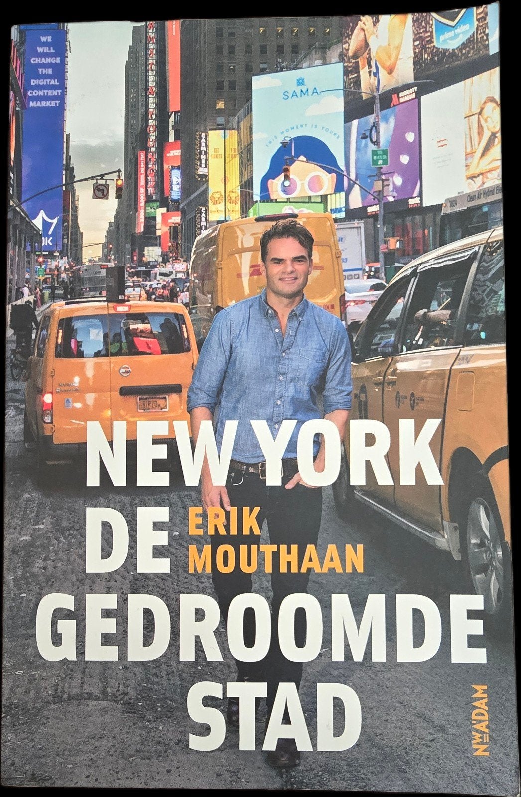 Erik Mouthaan - New York, de gedroomde stad, Gelezen, Erik Mouthaan, Ophalen of Verzenden, Noord-Amerika