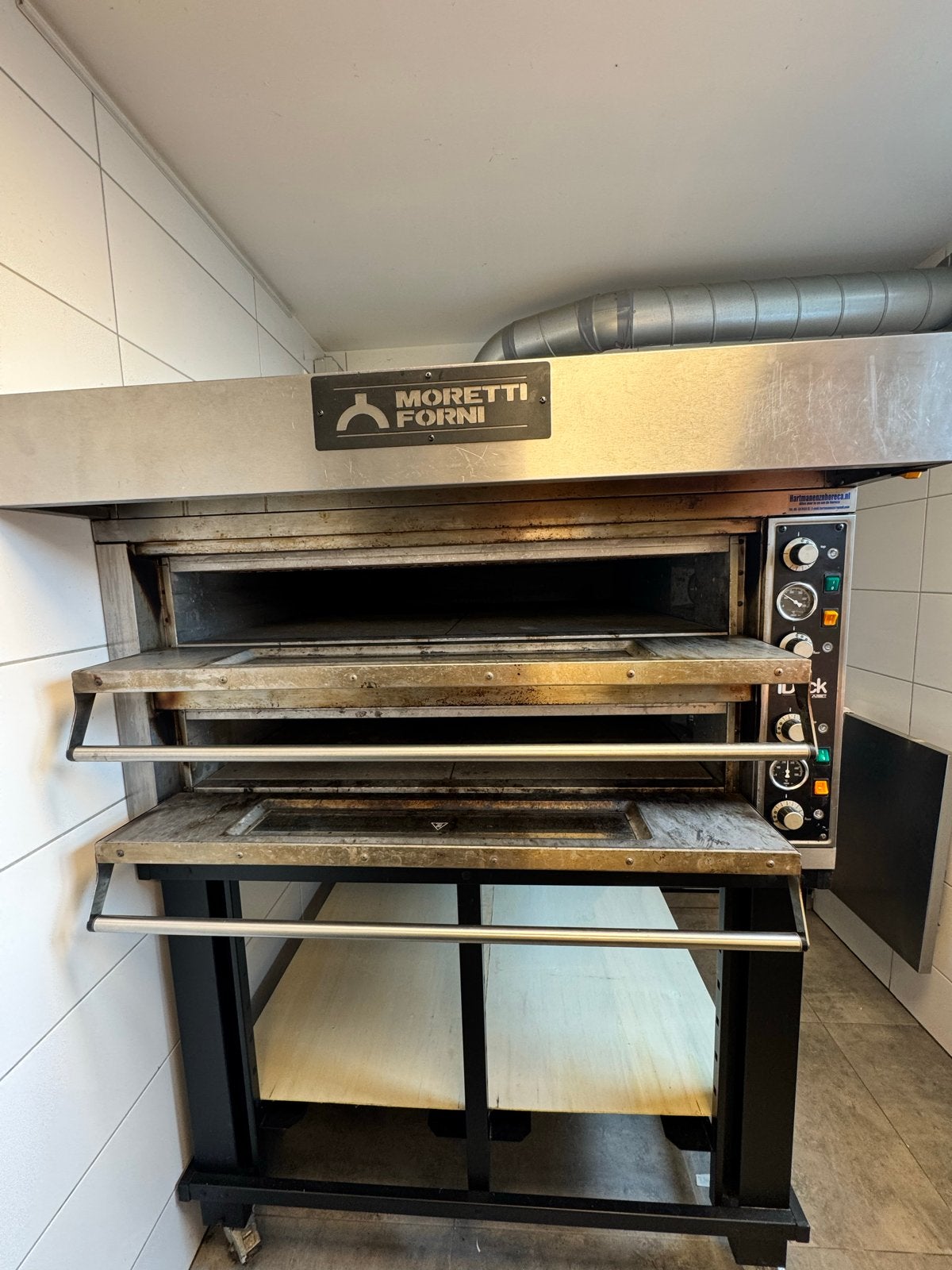 Moretti Forni iDeck Pizzaoven met verrijdbaar onderstel, Ophalen, Gebruikt, Ovens, Magnetrons en Steamers