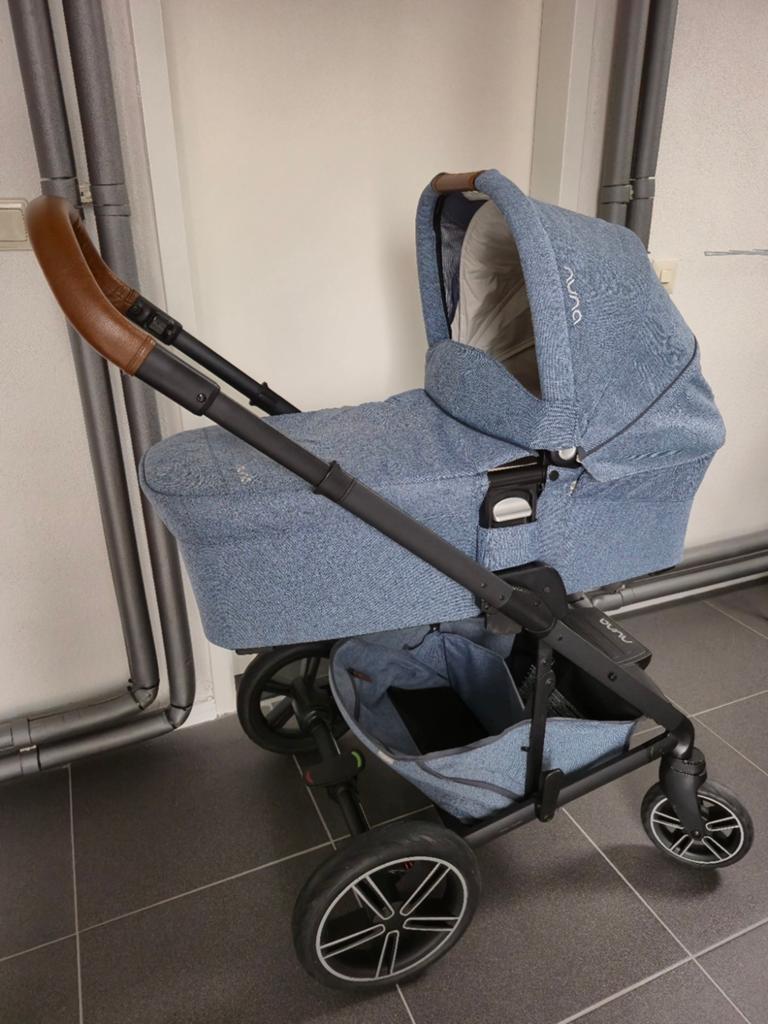 Kinderwagen compleet | Nuna Mixx Aspen | meisje | jongen, Kinderen en Baby's, Zo goed als nieuw, Combiwagen, Verstelbare duwstang
