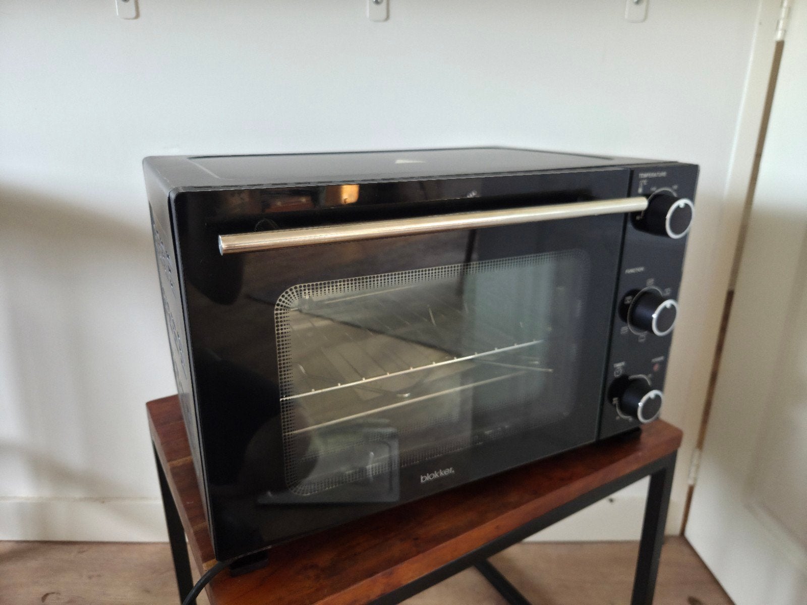 Vrijstaande Oven Tafel Model 28L Blokker, Minder dan 45 cm, Gebruikt, Ophalen of Verzenden, Blokker