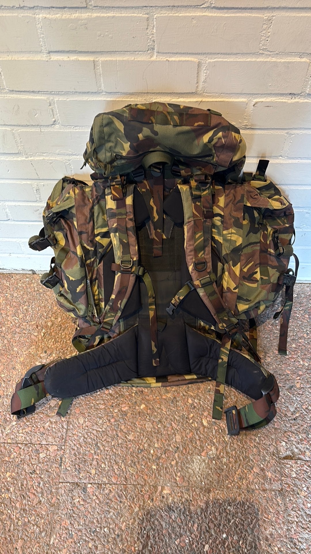 Militaire rugtas, Ophalen, Zo goed als nieuw, Overige merken