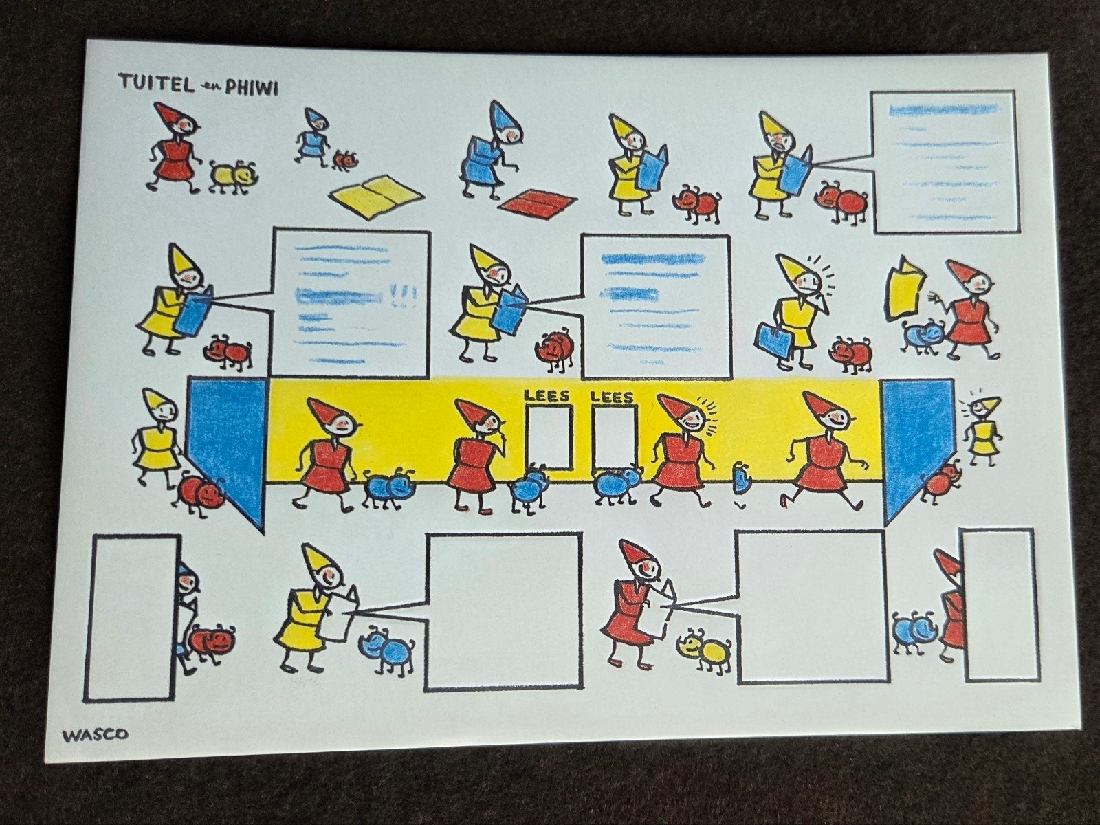 Tuittel en Phiwi - Wasco, Verzenden, 1980 tot heden, Ongelopen, Overige thema's
