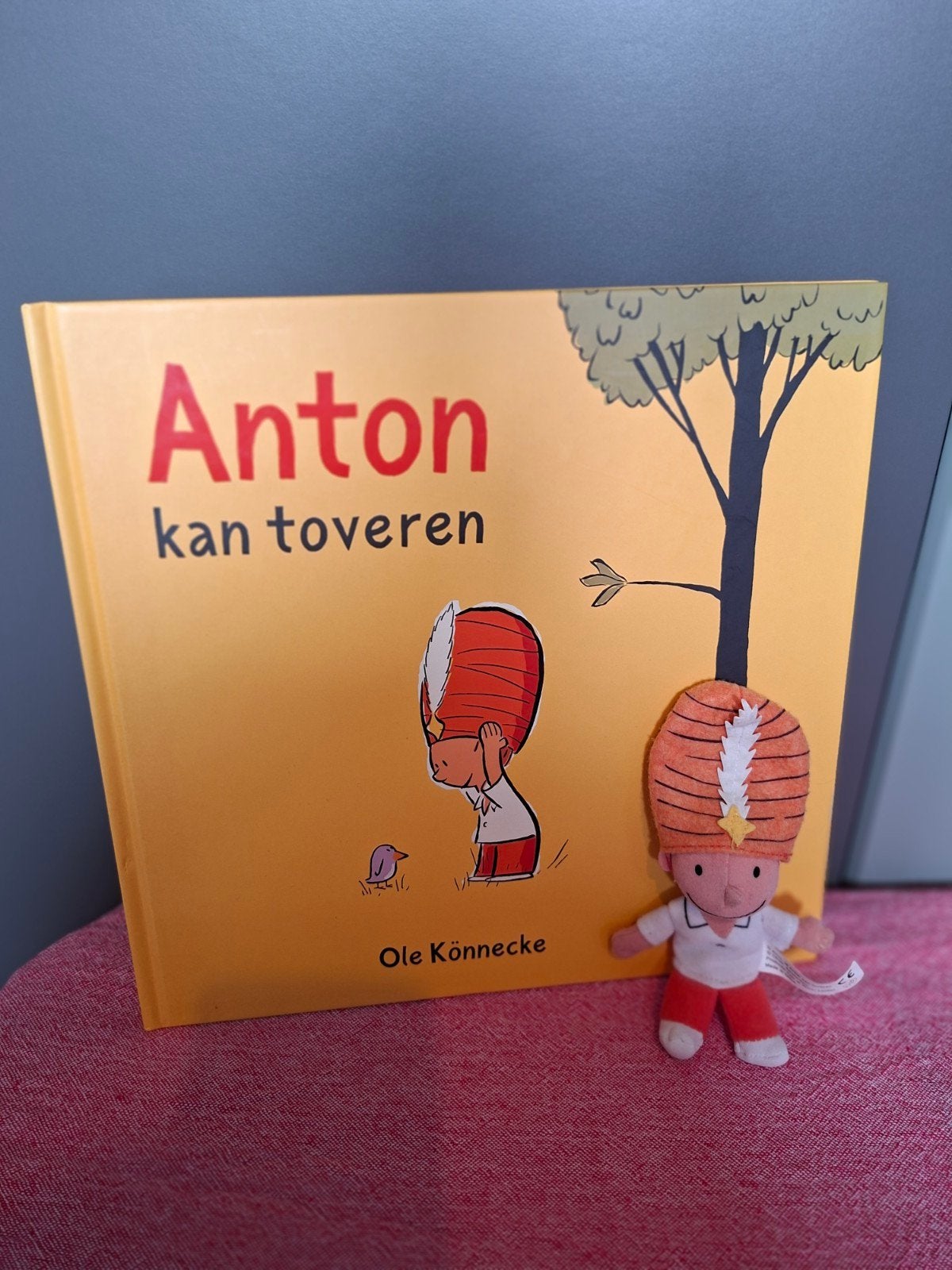 Prentenboek. Anton kan toveren + knuffel, Verzenden, Nieuw
