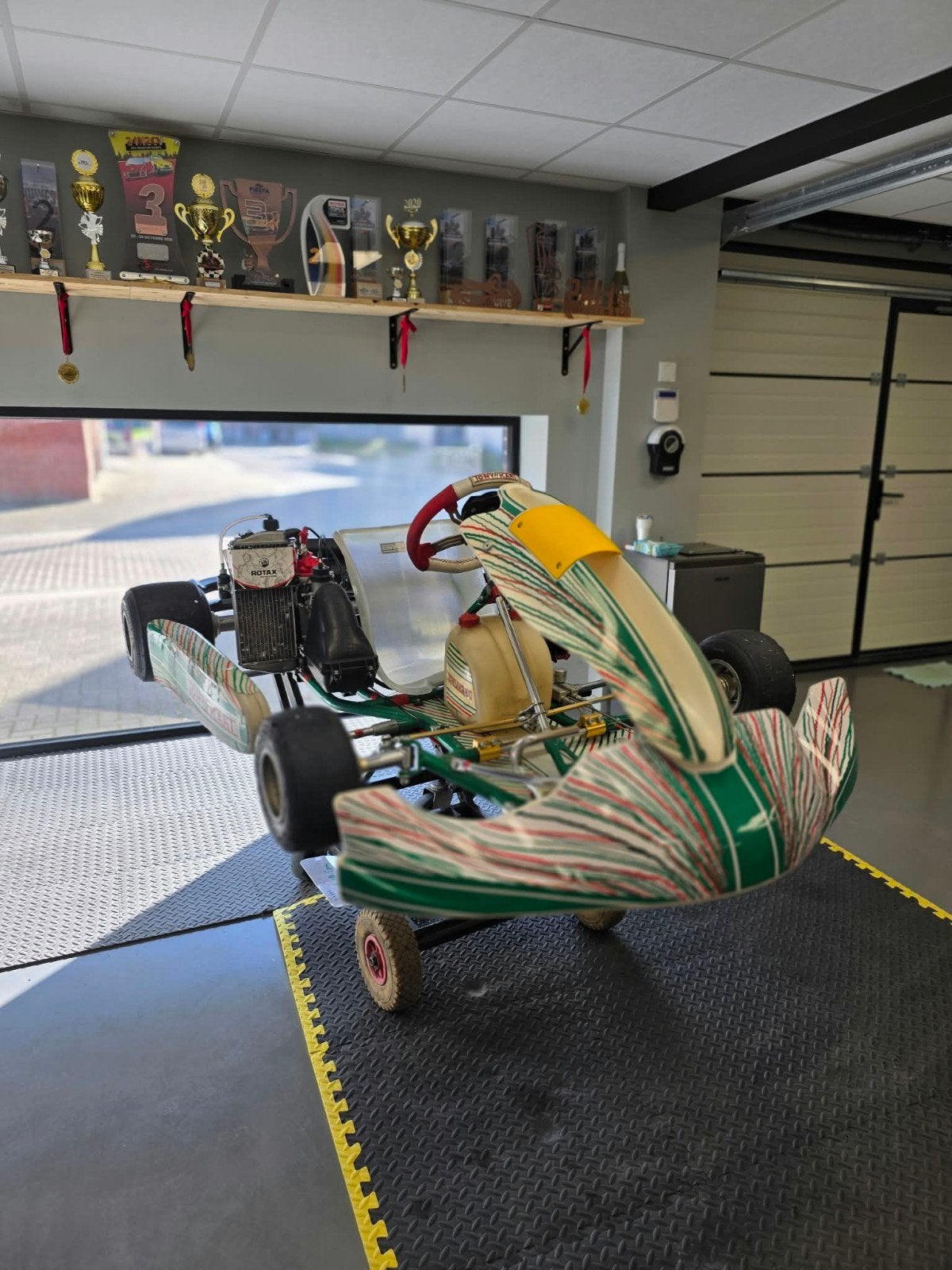 tonykart met rotax senior motor, Ophalen, Gebruikt, Kart