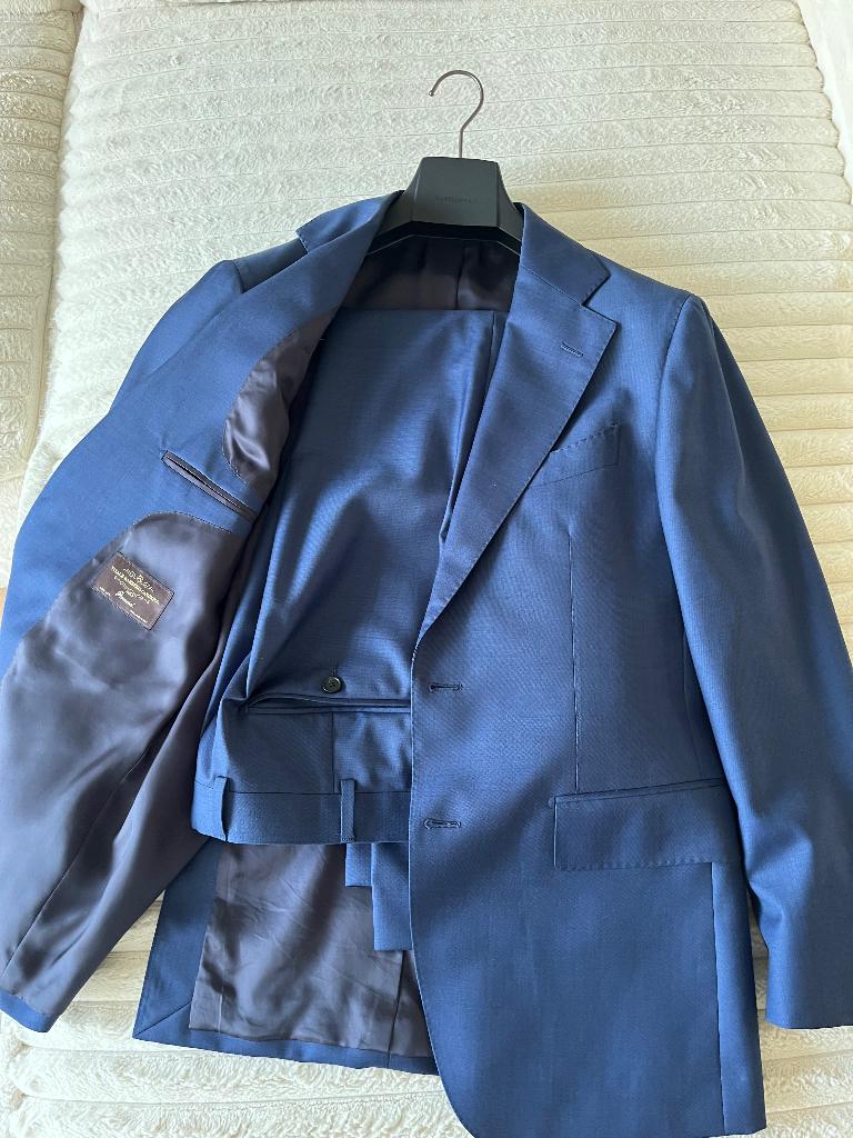 Suitssupply purewol s110 pak maat 25, Kleding | Heren, Kostuums en Colberts, Ophalen of Verzenden, Zo goed als nieuw, Suitsupply