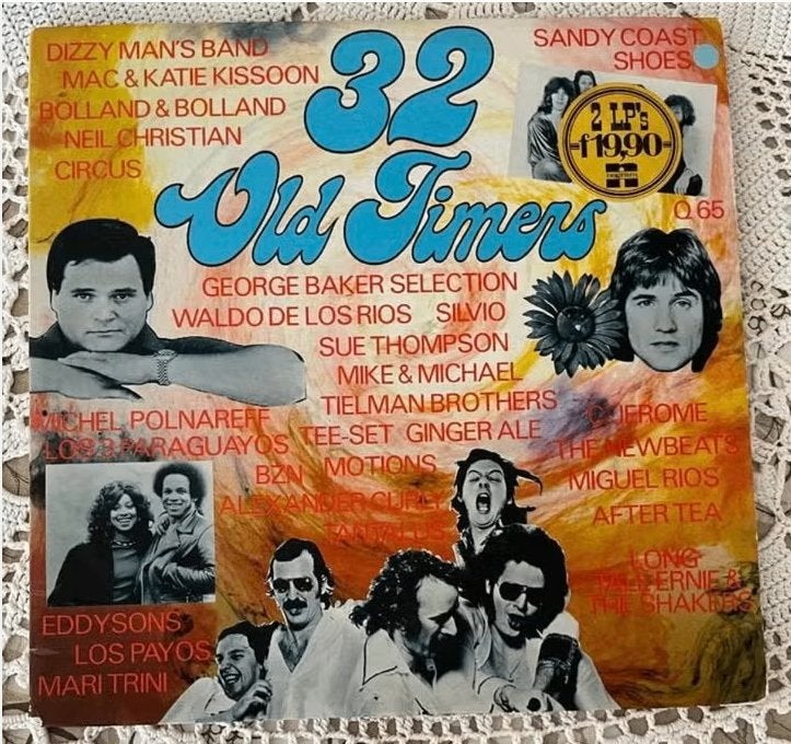 10. LP 32 Old Timers dubbel LP, LP, Pop, Ophalen of Verzenden, Zo goed als nieuw